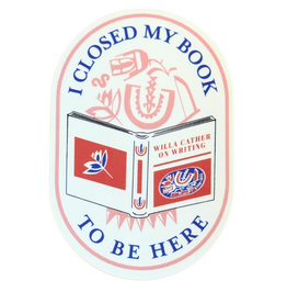 Consignment Sticker | I Closed My Book