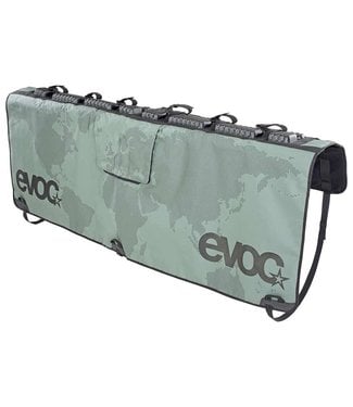 EVOC Tailgate Pad, Protecteur de panneau de boîte de camionnette, Largeur 160cm, pour camionettes plein format, Olive