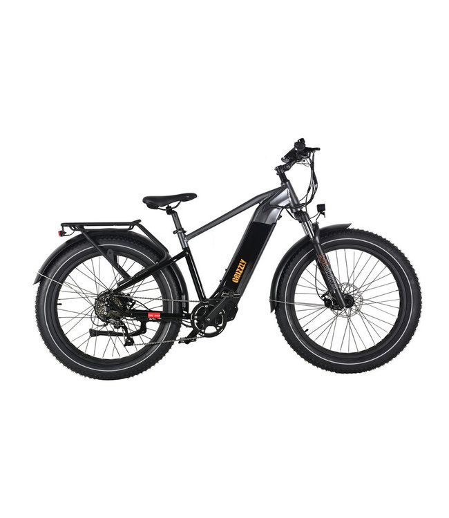 RIDE BIKE STYLE FATBIKE GRIZZLY CADRE HAUT NOIR