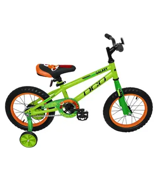 Vélo Enfant 14 Pouces JOYSTAR Pluto – Pour Garçons Et Filles 3-5 Ans, Vert, Avec Roues Stabilisatrices