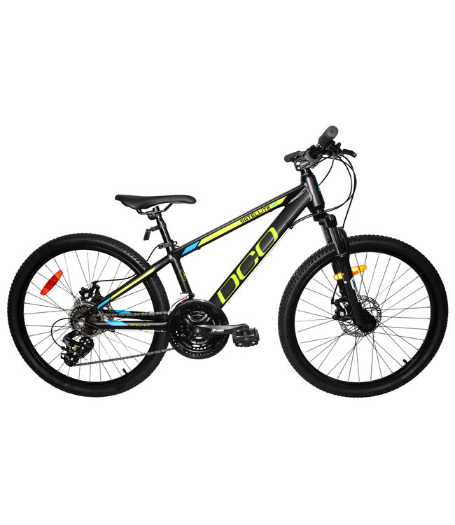SATELLITE ALT 24`` Noir/Lime mat