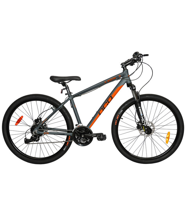 XZONE 275  14" Charbon/Orange Mat