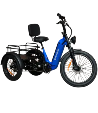 TROIS ROUES  ÉLECTRIQUE BLEU