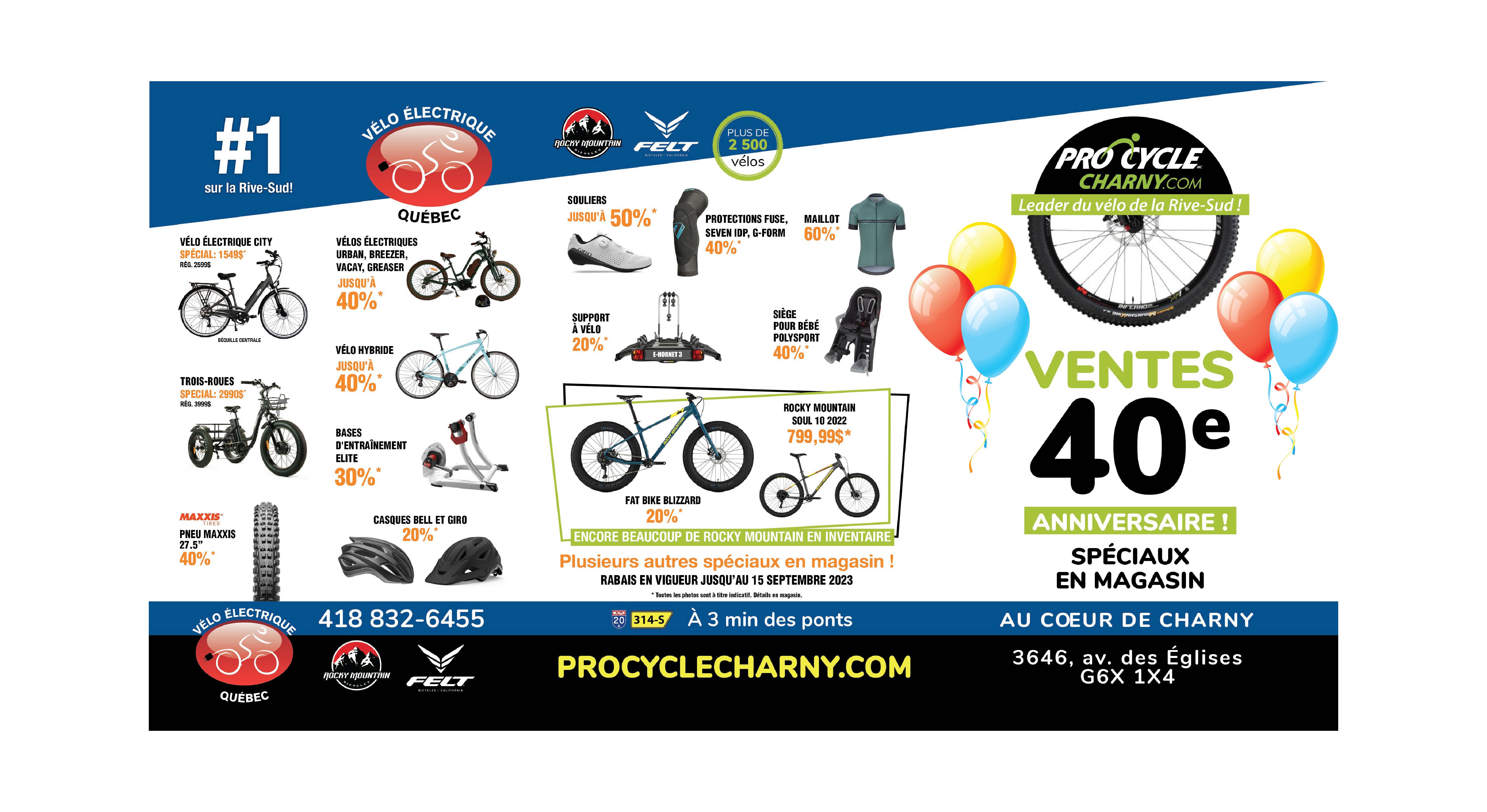 URBAN PRESTIGE 500W - Procycle Charny
