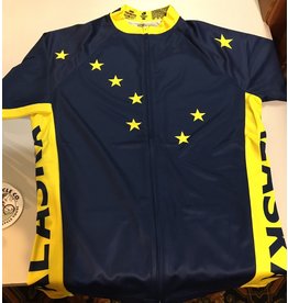 Free Spirit Mens SS Jersey - Alaska Flag