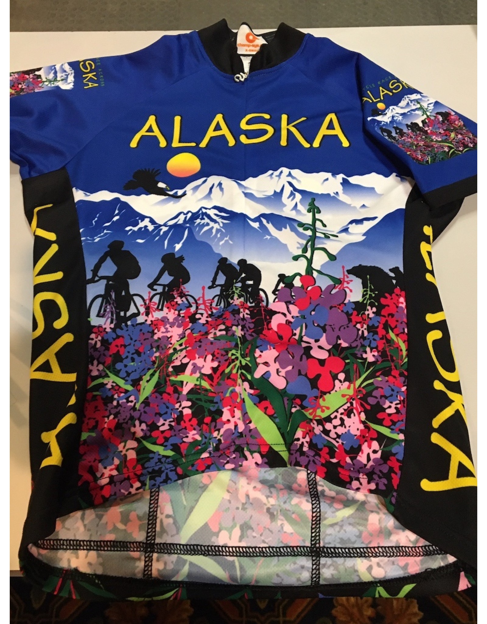 Free Spirit Jersey Womens SS Free Spirit Alaska Flower