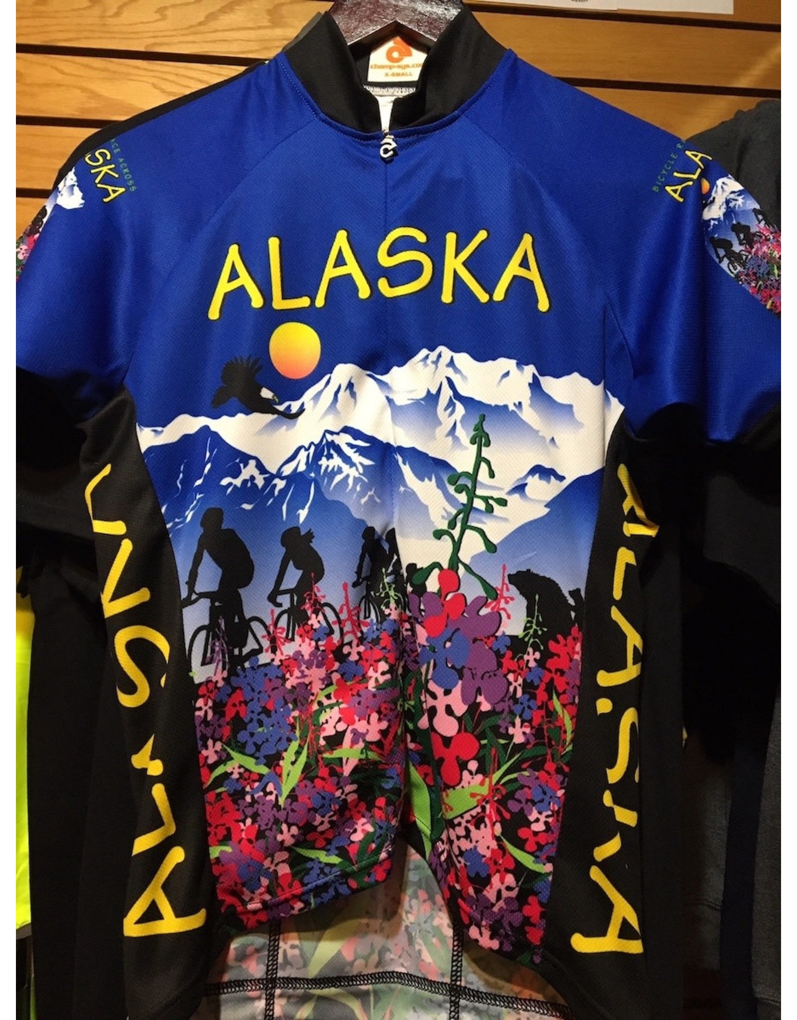 Free Spirit Jersey Womens SS Free Spirit Alaska Flower