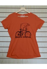 Goodtimes Womens T-shirt SS Fish on a Bike Print