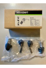 Microshift microSHIFT Bar End Shifter Set, 10-Speed Mountain, Double/Triple, Shimano Compatible, Black