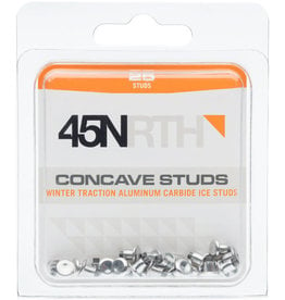 45NRTH 45NRTH Concave Carbide Aluminum Studs: Pack of 25