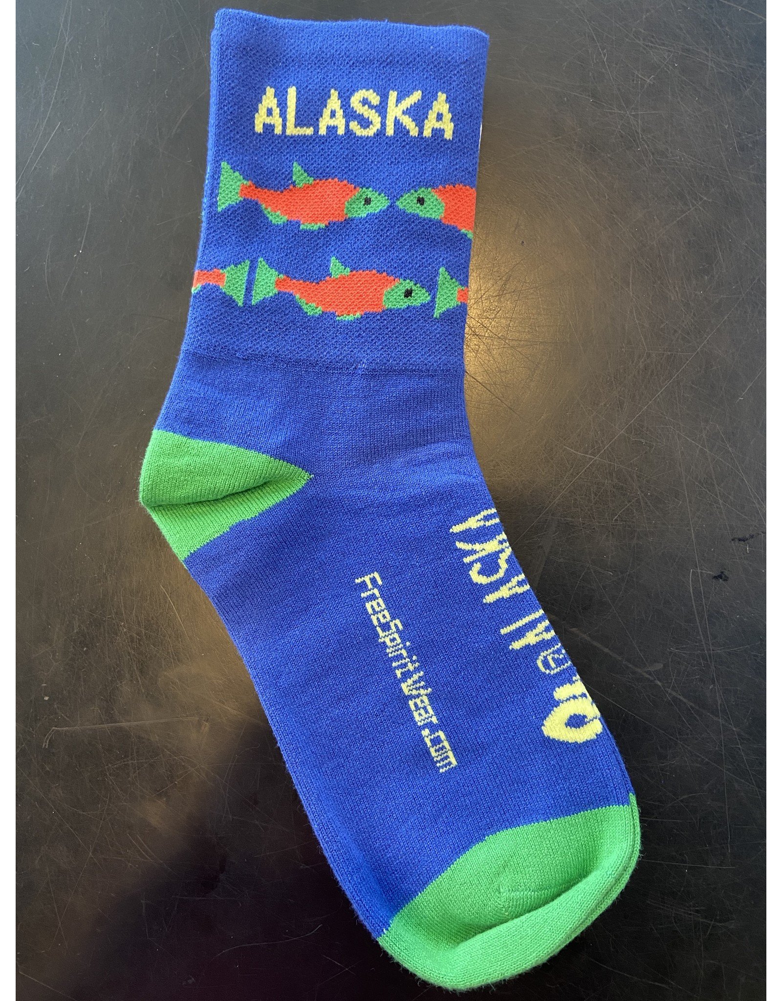 Free Spirit Socks Free Spirit Alaska Fish