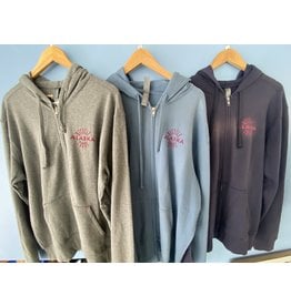 Goodtimes Hoodie Canvas Full Zip Sockeye Cycle Logo