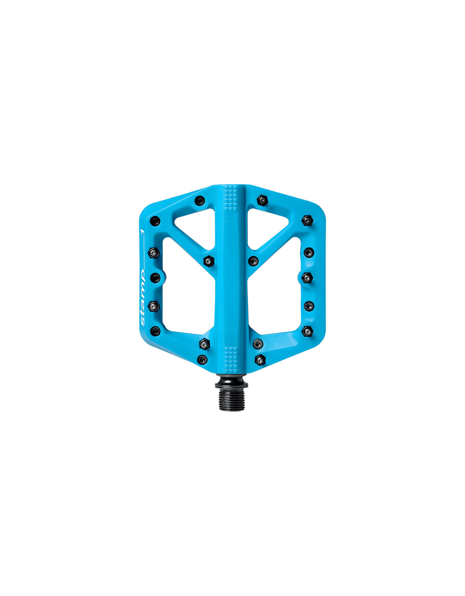 Crankbrothers Crank Brothers Stamp 1 Pedals - Platform Composite 9/16 Blue Small