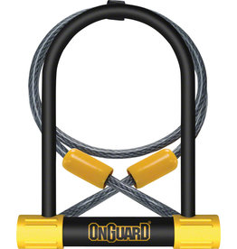 Onguard OnGuard U Lock 8012 Bulldog with cable