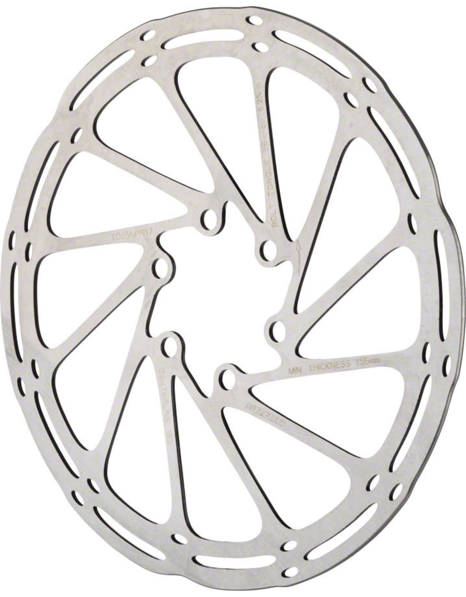 SRAM SRAM CenterLine Disc Brake Rotor - 160mm, 6-Bolt, Silver