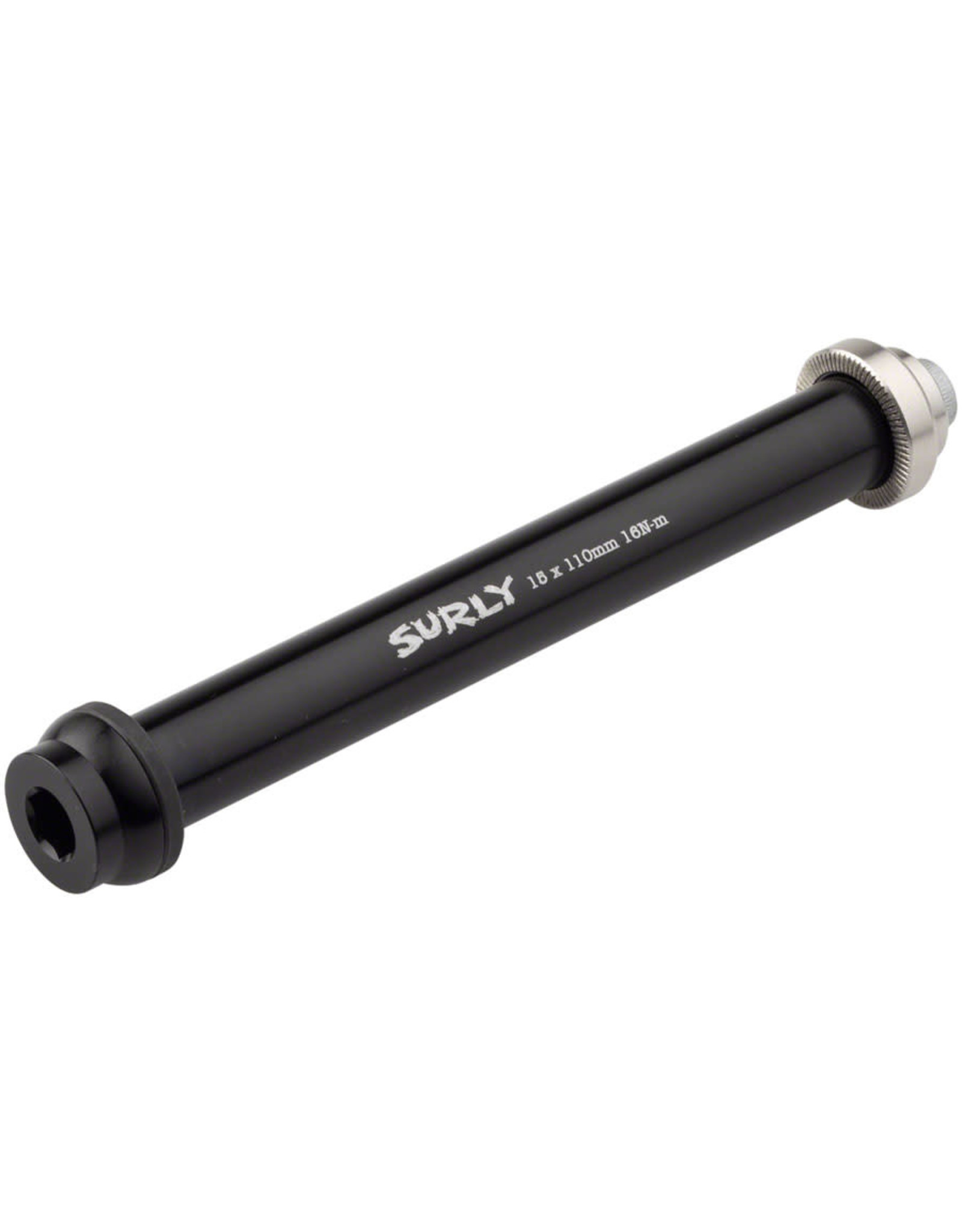 Surly Surly Front Thru-Axle - 15x110 mm Chromoly Black