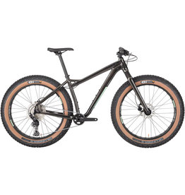 Salsa Salsa Mukluk Deore 11 Fat Tire Bike - 26", Aluminum, Black, Xlarge