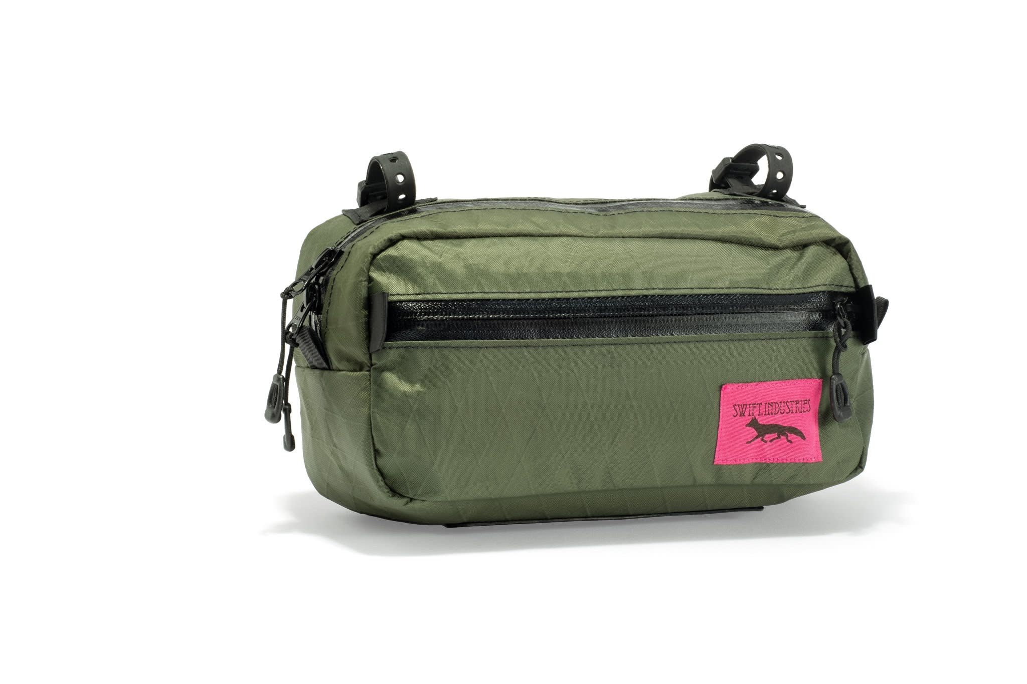 Swift Industries Kestrel Handlebar Bag, Dark Green - Sockeye Cycle