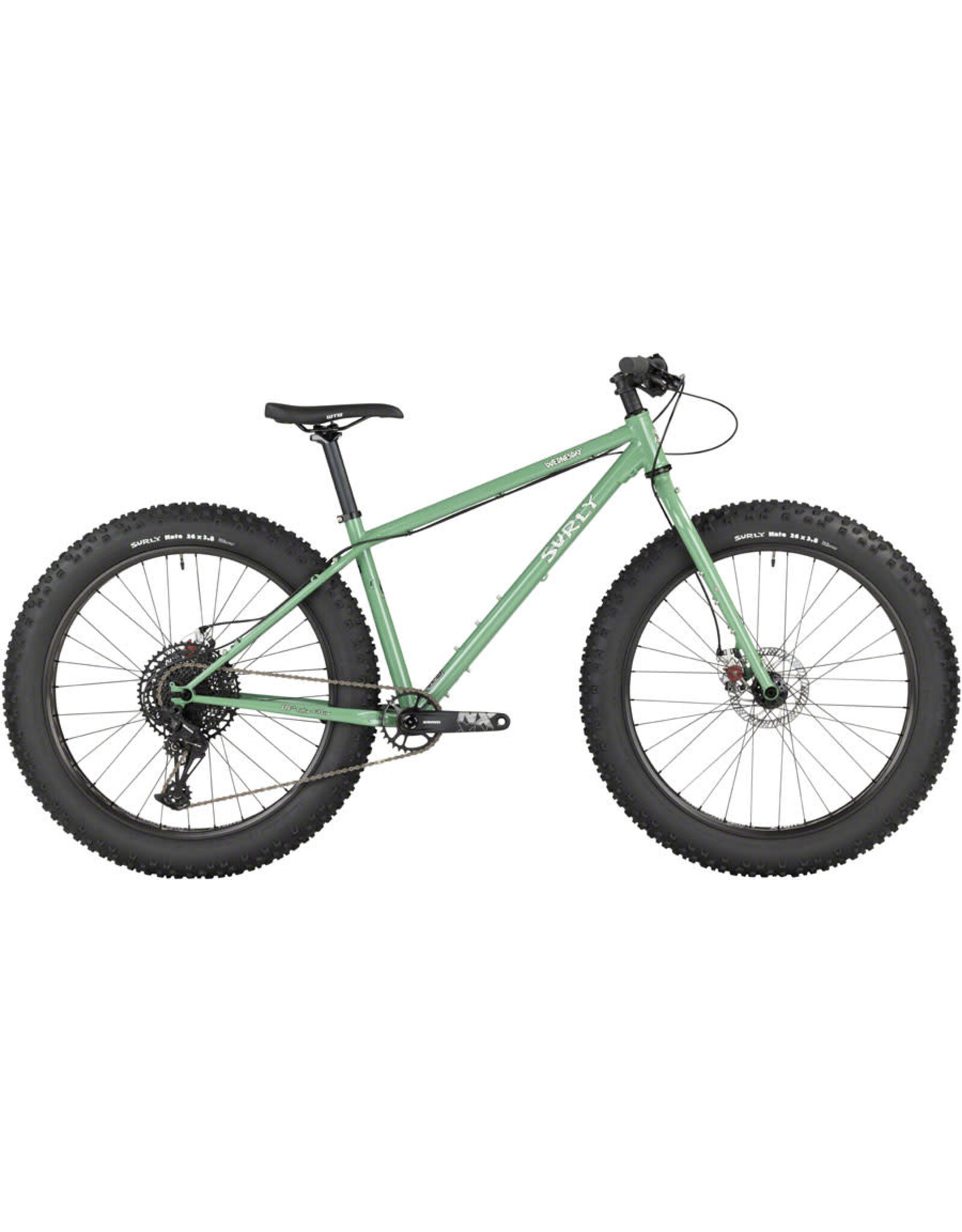 Surly Surly Wednesday Fat Bike - 26 Steel Shangri-La Green Large