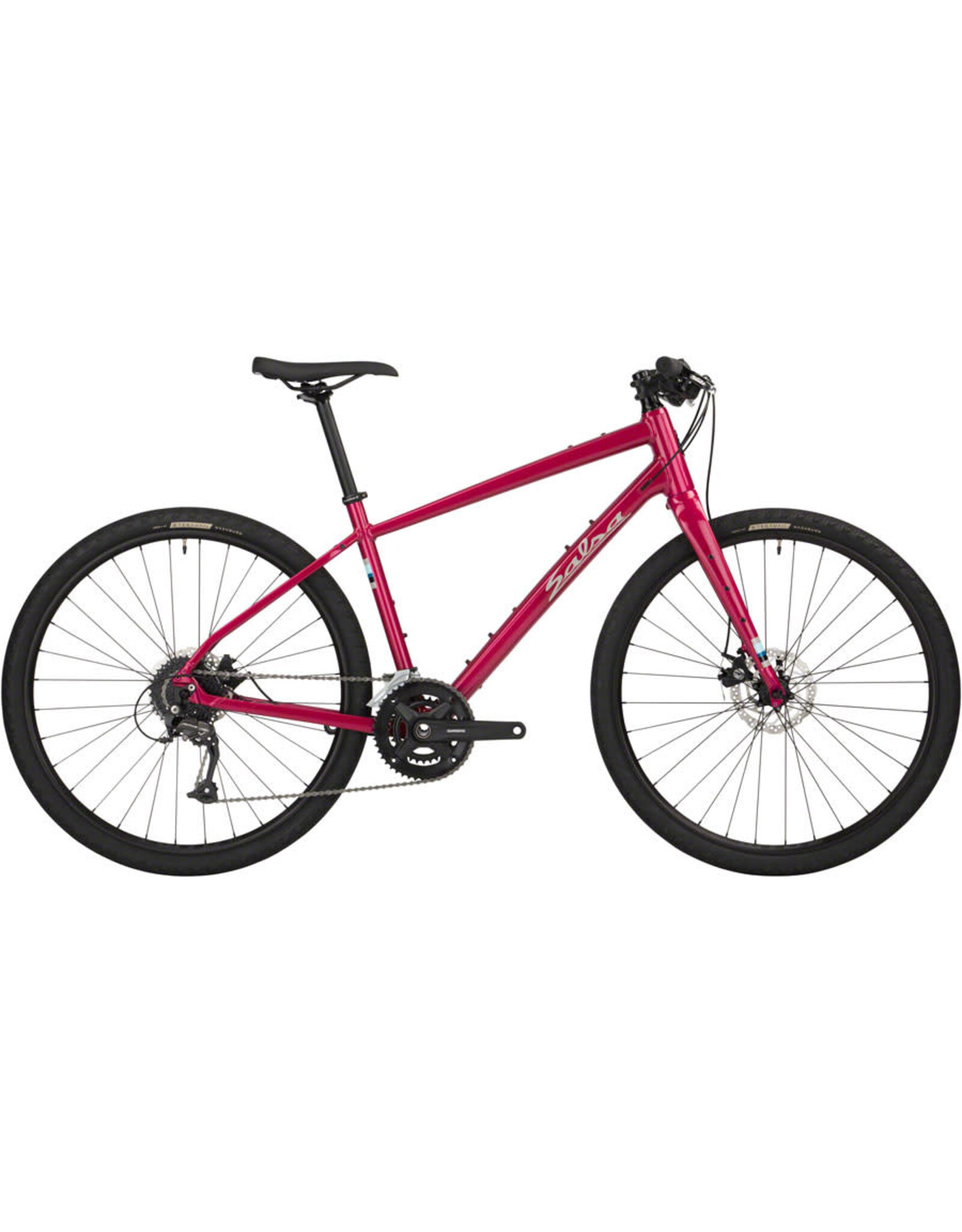 Salsa Salsa Journeyer 2.1 Flat Bar Altus 650 Bike - 650b, Aluminum, Ruby Red, XS