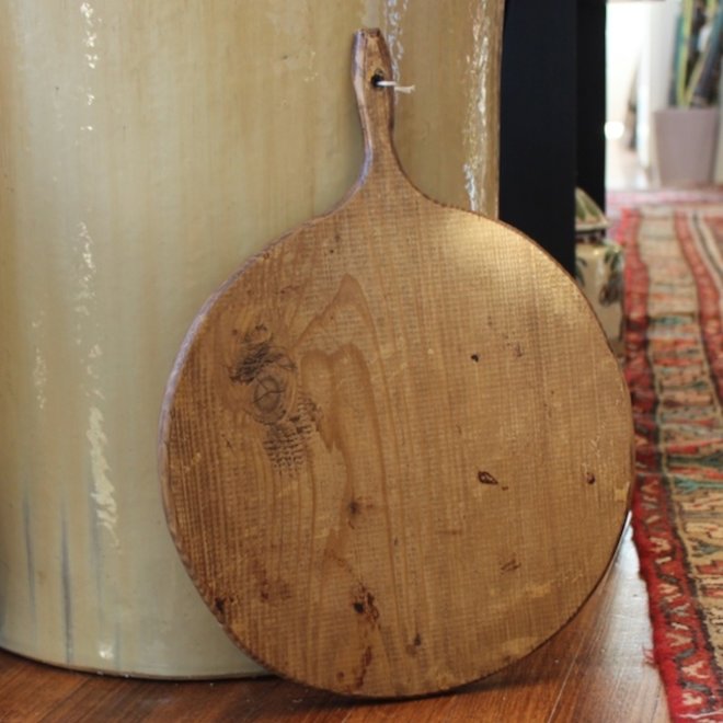 Small Round Vintage Cutting Board