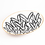 Hunt Slonem - Rabbit Run Serving Platter