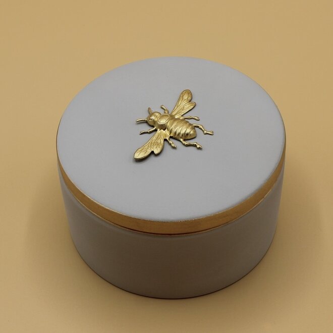 Ceramic Box - Golden Bee