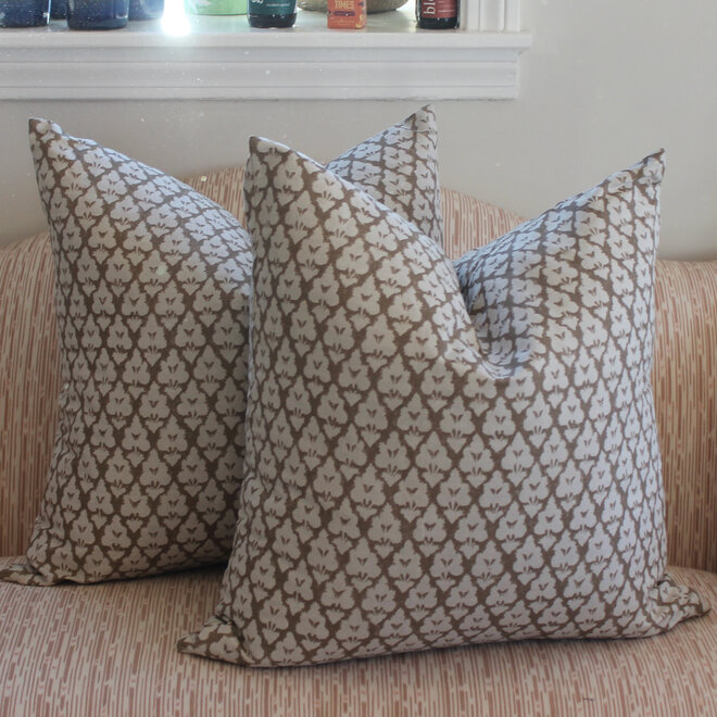 Courtland & Cait - Pair of Custom Designer Pillows