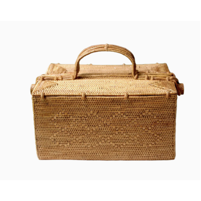 Rattan Picnic Basket