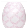 Pink Trellis Tole Egg