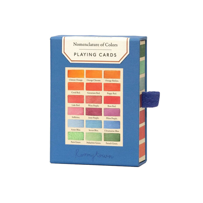 Nomenclature of Colors Playing Card Deck