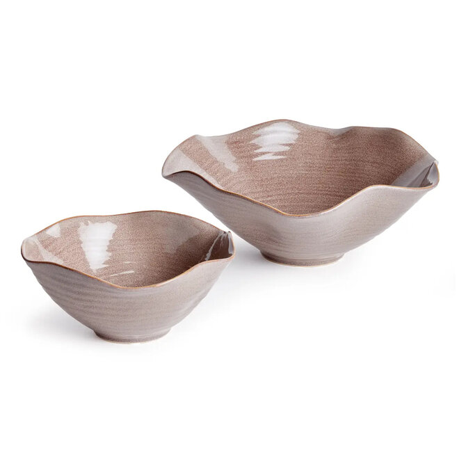 Small Rivo Decorative Bowl - Plum