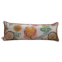 Floral Lumbar Pillow - 34 x 12