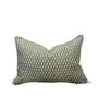 Ryan Studio - Green Block Print Lumbar Pillow