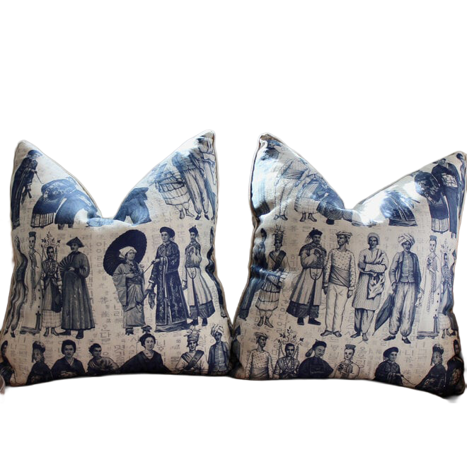 Design Legacy - Indigo Pillows