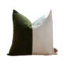Made Goods Ari Pillows - Forest Green Velvet