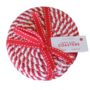 Holiday Candy Stripe Coasters - Set of 4