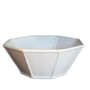 Faux Bamboo Serving Bowl - White
