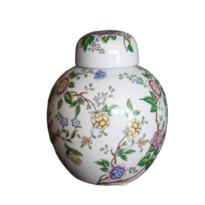 Floral Temple Vase