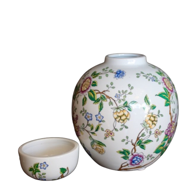 Floral Temple Vase