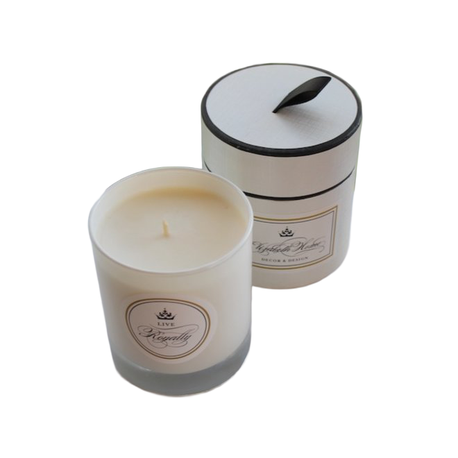 Live Royally Candle - Elizabeth Home Decor and Design Exclusive