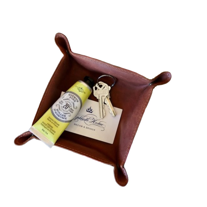 Leather Valet Tray