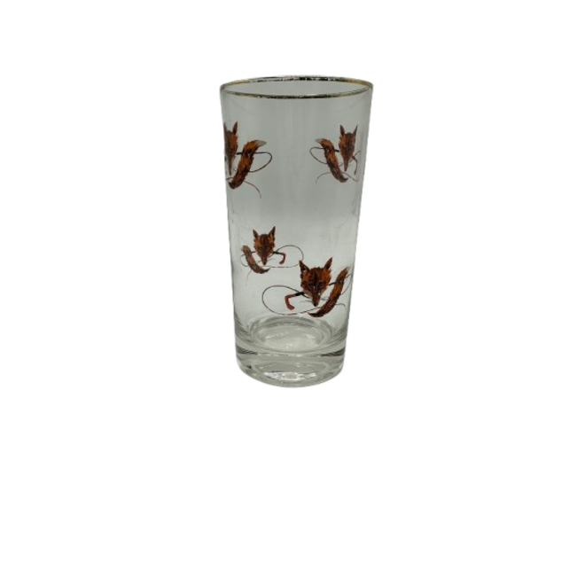 Vintage Hunter Iced Beverage Set - Pitcher & 8 Glasses