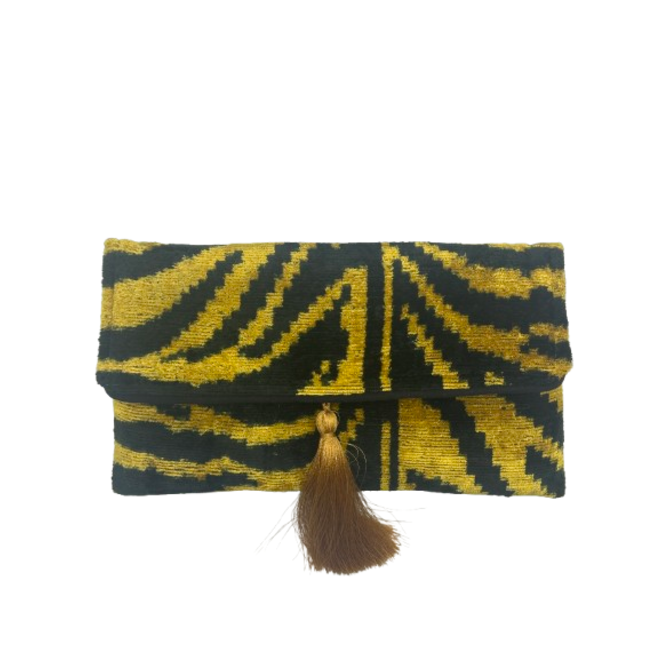 Silk Velvet Soft Clutch - 3 Colors