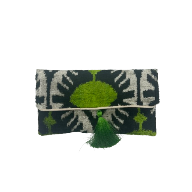 Silk Velvet Soft Clutch - 3 Colors