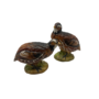 Vintage Pair of Ardco Quail Figurines