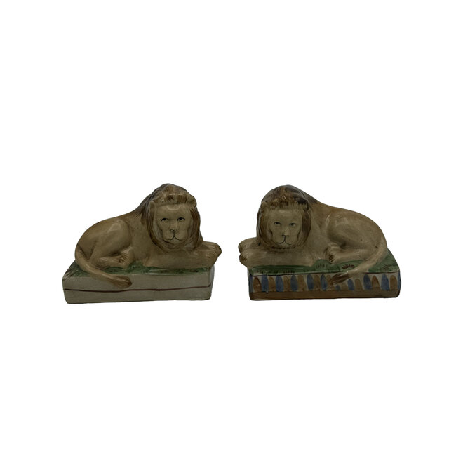 Pair of Vintage Lion Bookends
