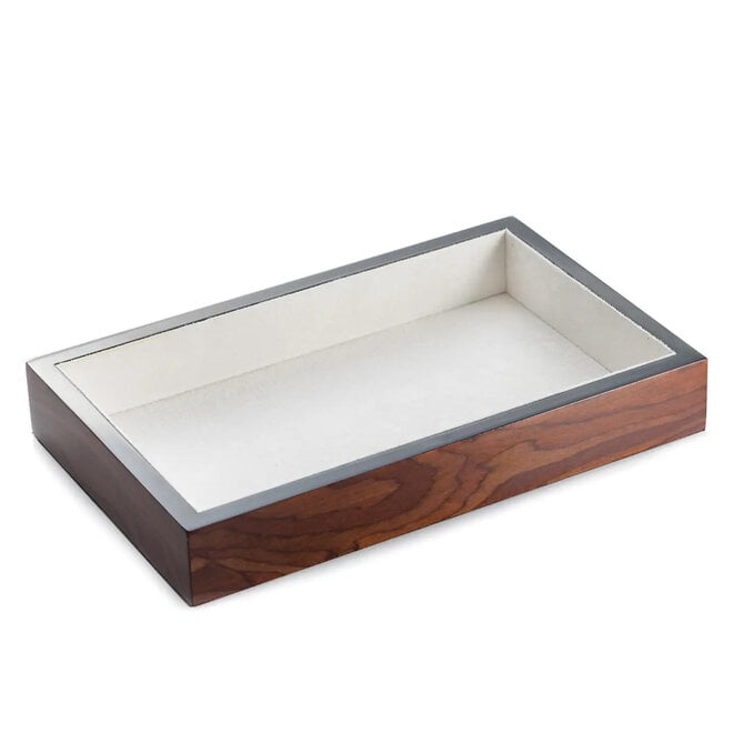 Burl Wood Valet Tray
