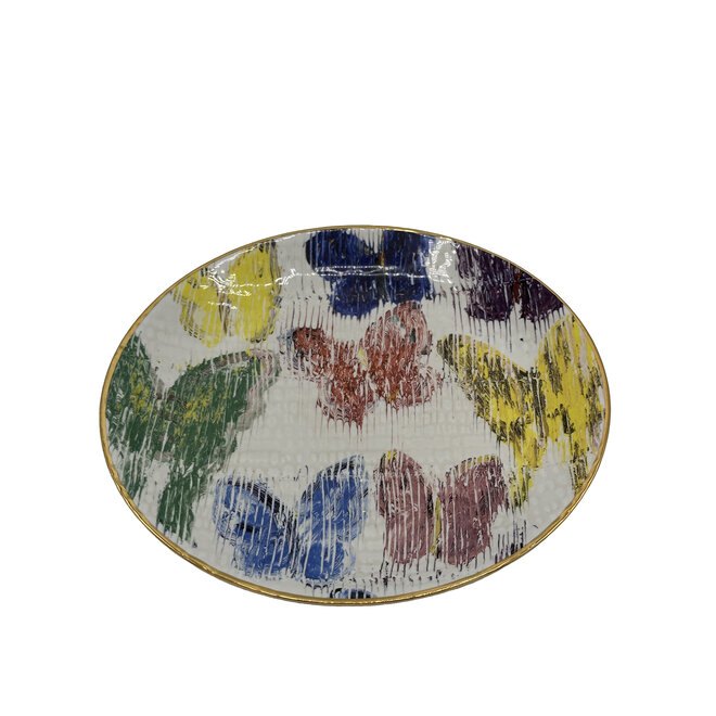Belle Butterfly Salad Plate - Hunt