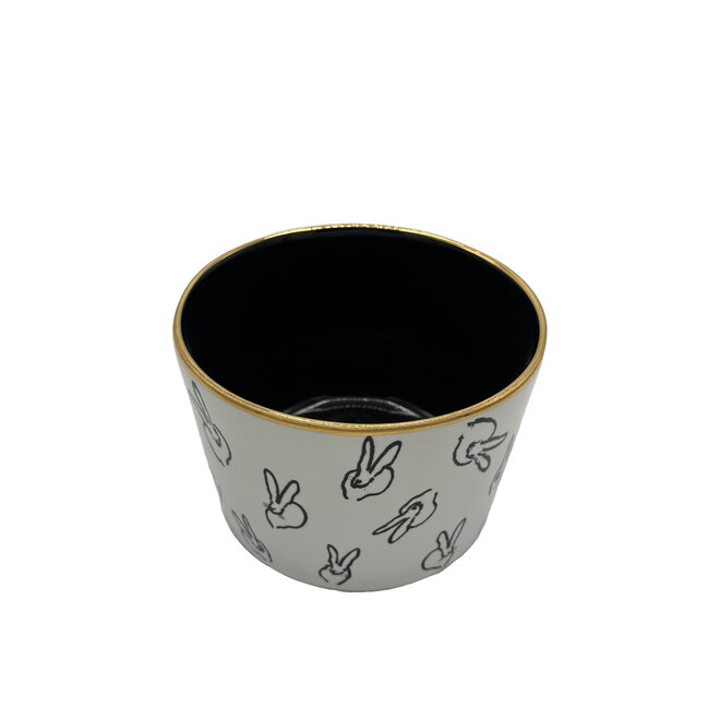 Bunny Bar Bowl Black/Gold - Hunt